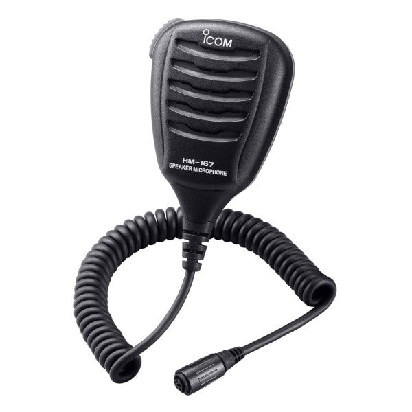 Icom IC-M1V Microfone de mão marítimo com altifalante HM-125 para comunicações de rádio claras
