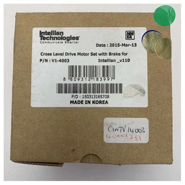 Intellian V1-4003 Krydsniveau Drive Motor Sæt med Bremse til V110