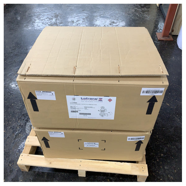 Lofrans Project X4 Ankerwinde 2700W 24V RH 14 mm mit Spillkopf