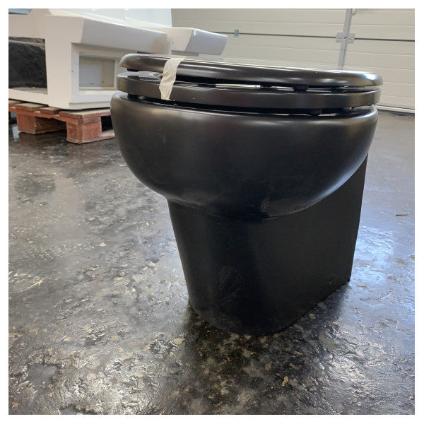 Planus Stilo Plus 24V Marine Toilet Matt Black