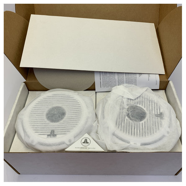JL Audio M6-880X-C-GWGW 8,8 tuuman merikaksiakaiuttimet - kiiltävän valkoinen