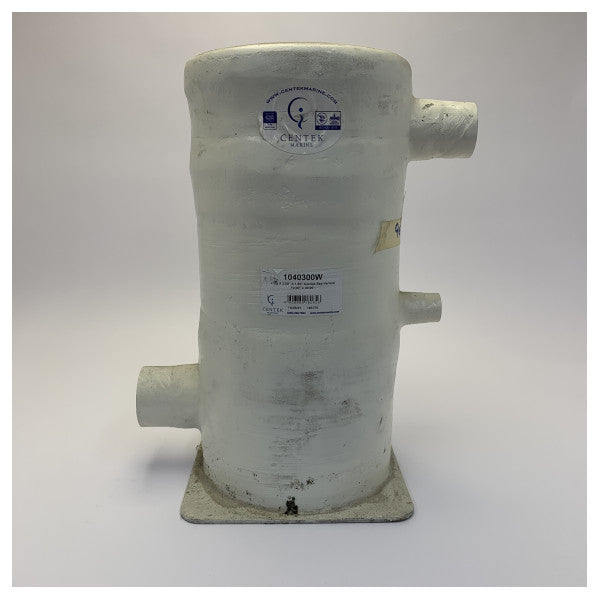 Centek Combo-Sep 1040300 Marine Exhaust Muffler Separator 3.00 x 2.50 x 1.50inch