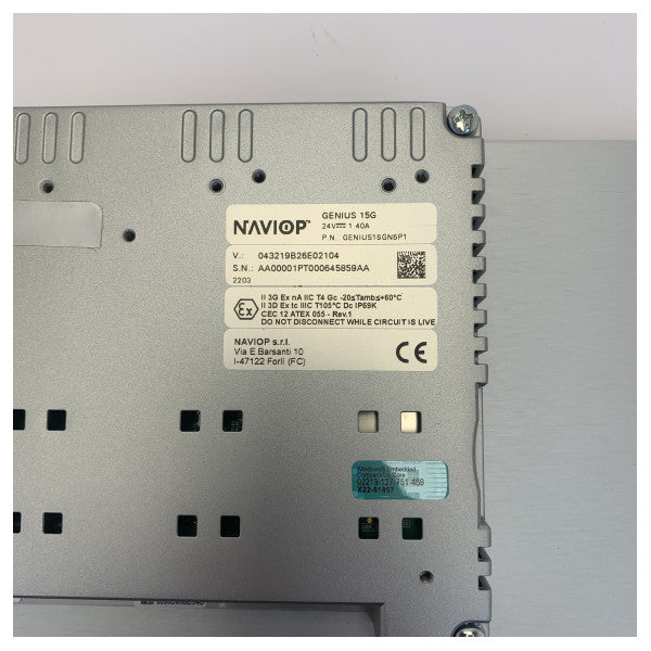 Naviop Genius 15G Marine-Display-Einbaumonitor