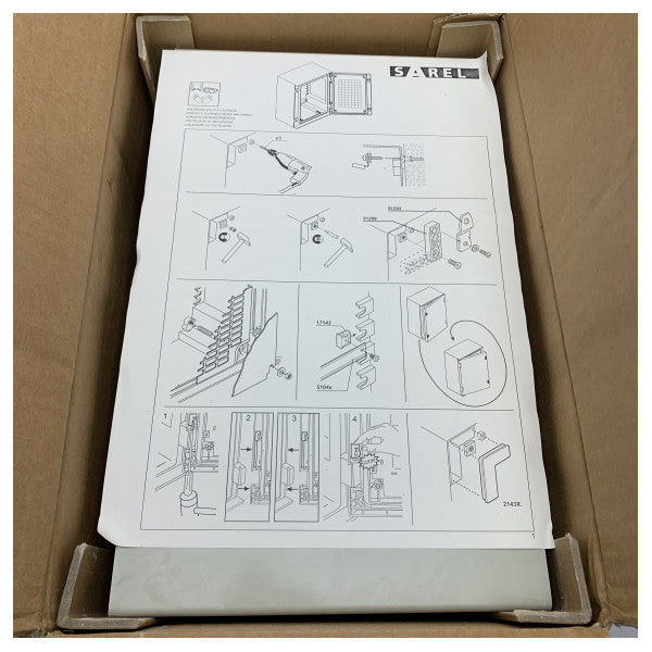حاوية صندوق التحكم من ساريل مارين 380 فولت من الفئة البحرية للكابستين - مقاوم للعوامل الجوية، متين، سهل التركيب