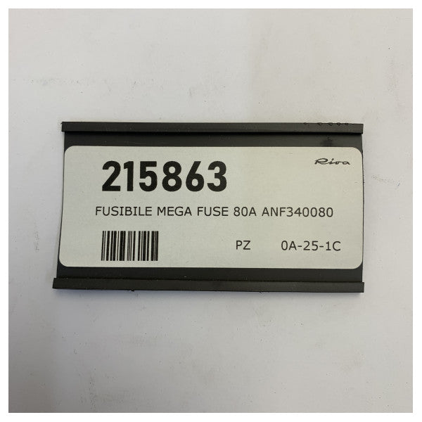 Littelfuse Mega Fuse 80A - ANF340080 Komponent Elettriku - Ġdid