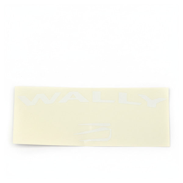 الملصق اللاصق الأصلي Wally White Logo للقوائم العمودية - 469900