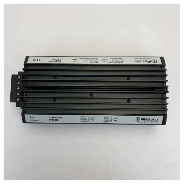 Alfatronix Powerverter convertitore di potenza da 24V a 12V CC 50/60A - PV50S