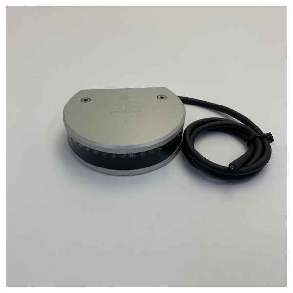 Lopolight 200-011 LED-Dampferlicht 5 NM 225 Grad weiß Aluminium 12/24V
