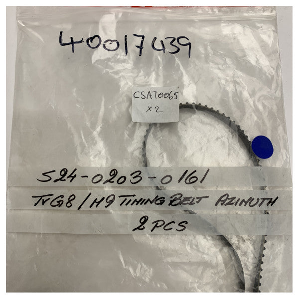 KVH Marine Timing Belt Azimuth S24-0203-0161 for VG8 & H9 Systems ��� Durable & Precise