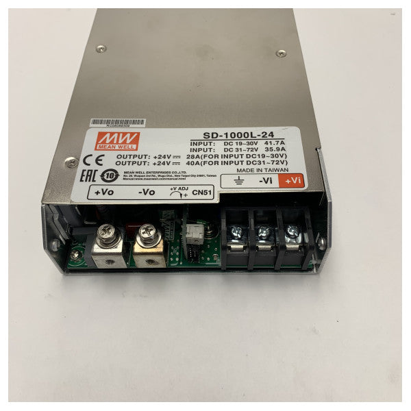 Mean Well SD-1000L-24 Kararlı Güç Kaynağı için Deniz DC/DC Dönüştürücü 24V 960W