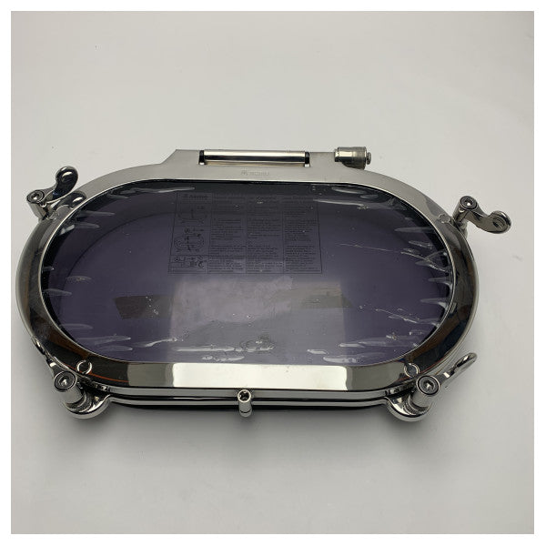 Nemo stainless steel oval opening porthole type 215.615
