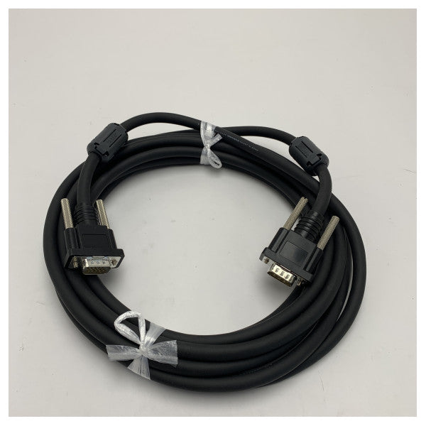 Furuno Marine VGA RGB Display Kabel 3COX-2P-6C 5M Langlebiges Koaxial Video Kabel