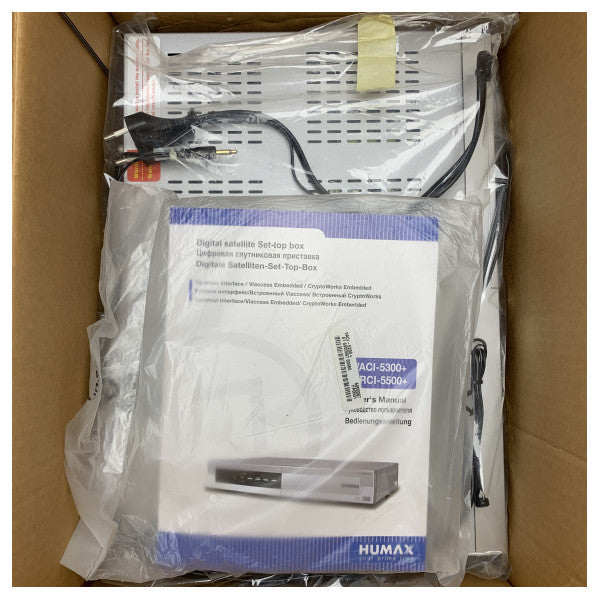 Humax VACI 5300+ Marine-Satellitenempfänger - zuverlässiges digitales TV-Signal für Boote und Yachten