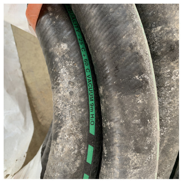Vacupress Superelastic 38mm Marine Hose 30m - гъвкав, издръжлив и подходящ за хранителни цели вакуум маркуч за транспортиране на течности