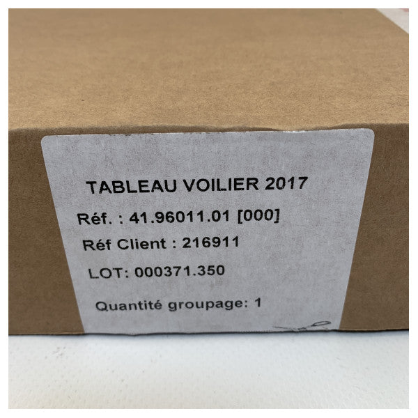 Scheiber 12V DC 10-funktioners elektrisk afbryderpanel sort - 41.96011.01