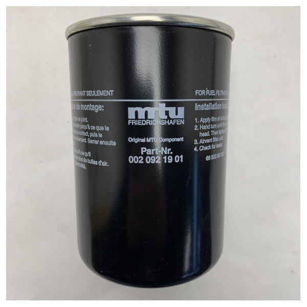 Filtro carburante marino MTU4000 0020921901 - Filtrazione per motori diesel ad alte prestazioni per ambienti marini difficili
