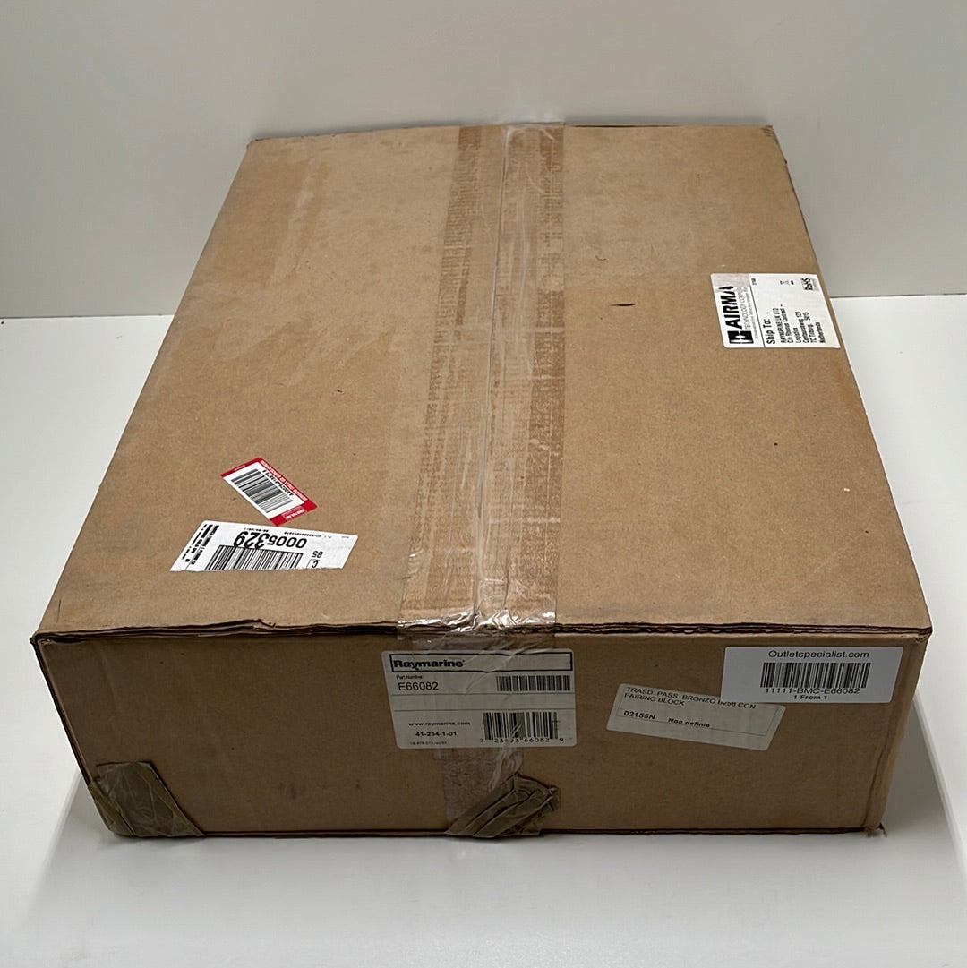 Raymarine B258 bronz tru-hull derinlik dönüştürücü - E66082