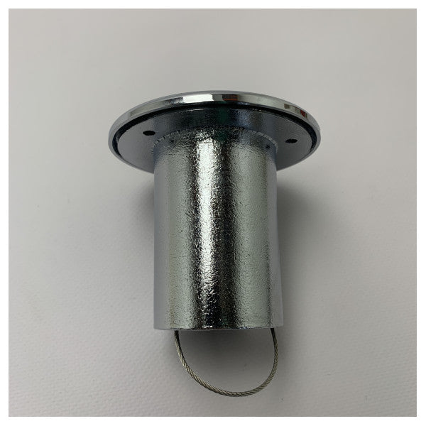 Кришка заливної горловини дизельного палива з нержавіючої сталі, хромоване покриття - 220452