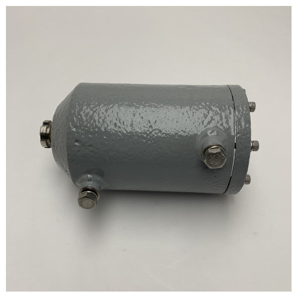 Marine Transducer Housing with Strain Relief - Robust Metal Enclosure