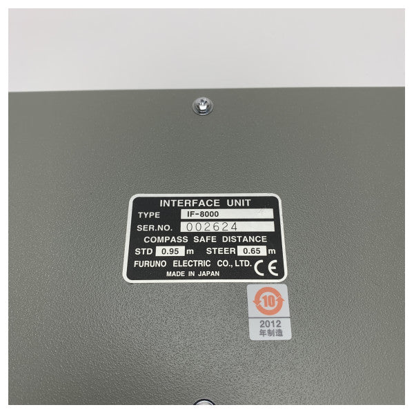 CH-250B & FCV-1200L için Furuno IF-8000 Sonar Arayüz Birimi