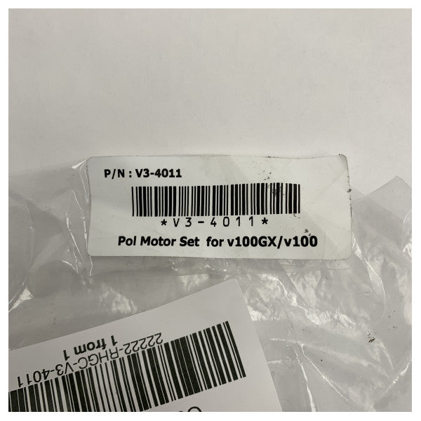 インテリアン V3-4011 DC 24V マリン ポール モーター 信頼性のあるアンテナ位置決めシステム用