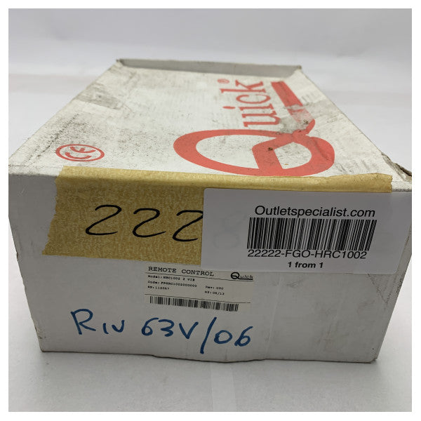 Γρήγορος ενσύρματος πίνακας τηλεχειρισμού HRC1002