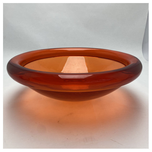 Regia Gloss Marine Waschbecken D400 mm x 120 mm - Langlebiges glänzendes rotes Ice Luc Kunststoffbecken für Boote und Yachten