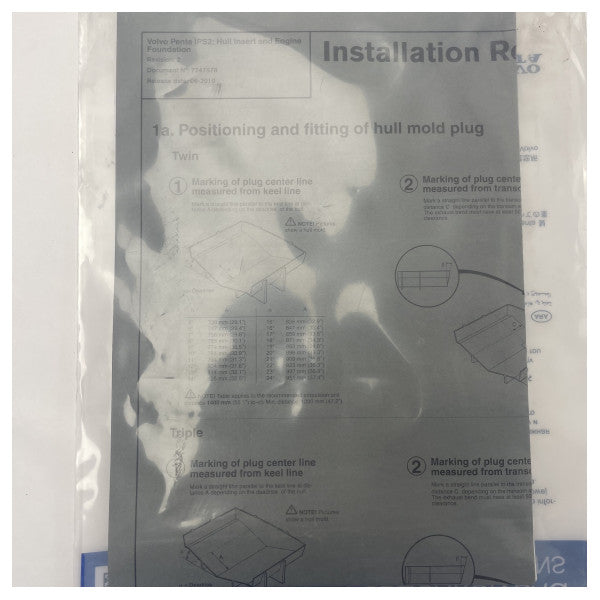 Volvo Penta aluminijski IPS umetak flanša - 22495837