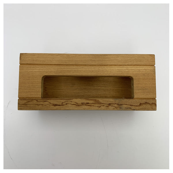 Beneteau Monte Carlo dubbla glashållare i teak - 22557S