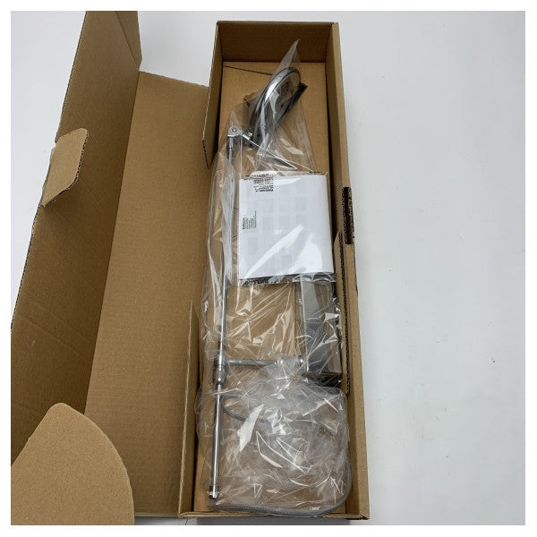 Viabizzuno Marine Grade Kromi seinävalo | Kestävä GY6.35 90W Nautical seinävalaisin veneisiin