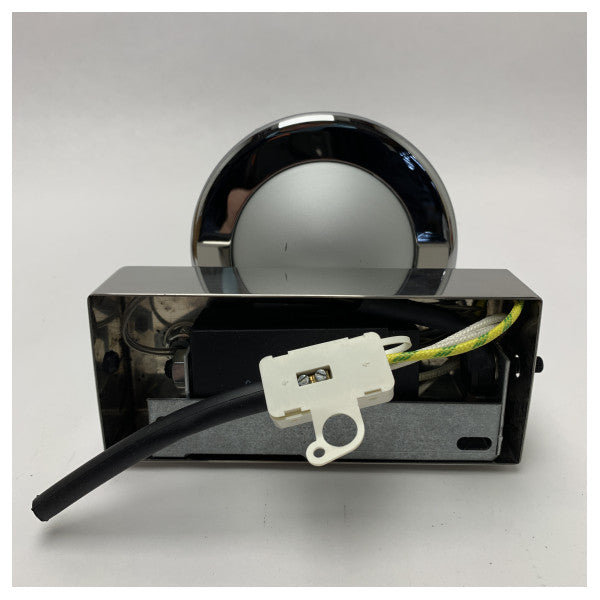 Viabizzuno Mexcal Spot Wall Light 1 CP Chrome - Ανθεκτικός ναυτικός λαμπτήρας τοίχου με εξάρτημα GY6.35 για σκάφη και ναυτικούς εσωτερικούς χώρους