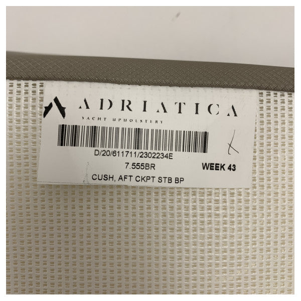 Quicksilver Active 555 Bowrider Cockpit Heck Steuerbord Sitzkissen - 2302234E