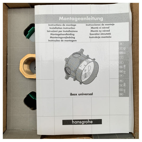 Hansgrohe Ibox Universal Duschbuild -in -Element - 01800180