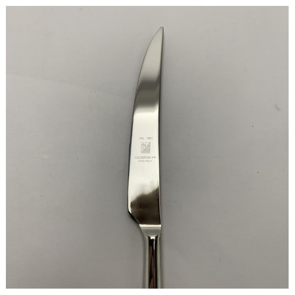 Cuchillo de mesa de acero inoxidable Calderoni Allure Marine - Cubiertos duraderos y elegantes para uso náutico