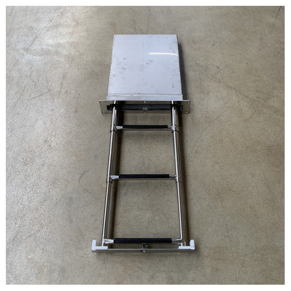 Vetus SLT4C telescopic in box bathing ladder extendable