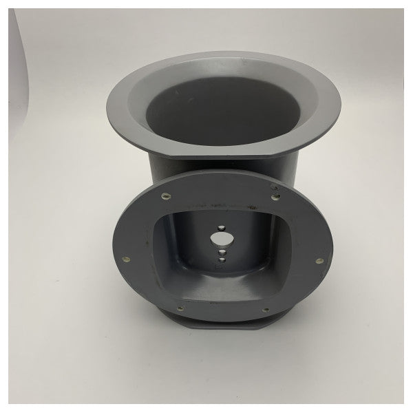 Tunnel de propulseur d'étrave en polyester Vetus de 185 mm pour systèmes de propulsion arrière marins - STERN185P