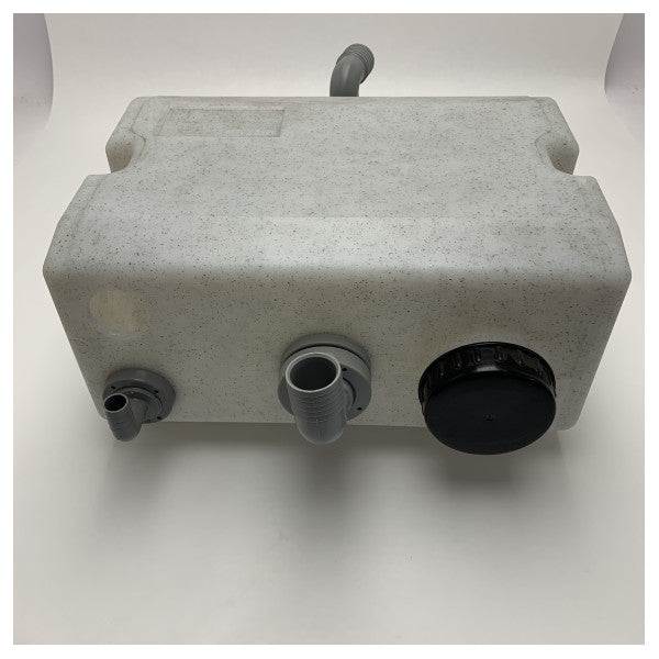 Montage de cloison de réservoir d'eaux usées Vetus Marine 25L - WW25WH