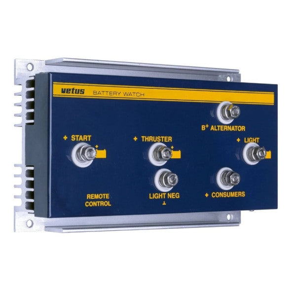 Vetus BW3 Batterija Isolatur Marittima 12V 12A - Unità ta' Distribuzzjoni ta' Enerġija Affidabbli għal Dgħajsa