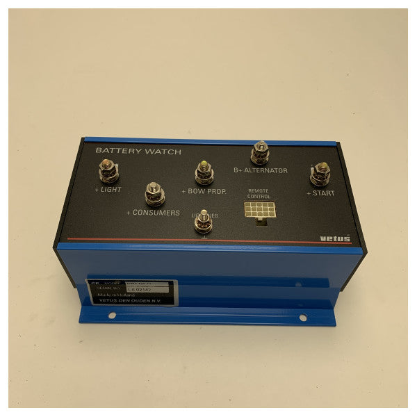 Vetus BW3 Batterija Monitor u Distributur tal-Enerġija 24V 125A - BW312524L