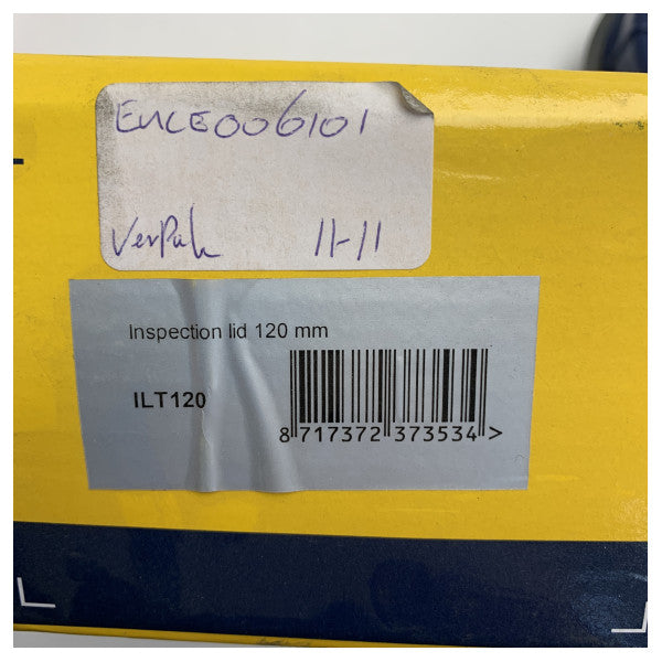 Vetus inspeksjonsluke lokk D120 mm for drivstoff- og vanntanker - ILT120
