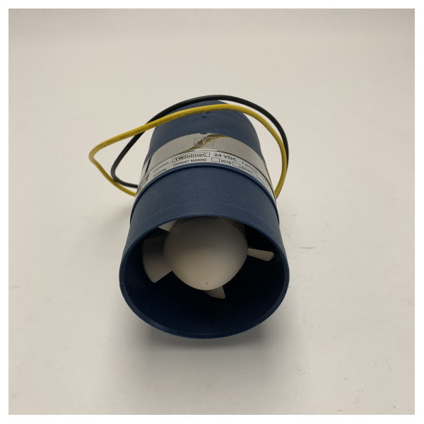 Vetus TWINLINEC 24V Ventilatore Marino Inline 76mm - Ventola di Ventilazione Potente per Barche e Navi