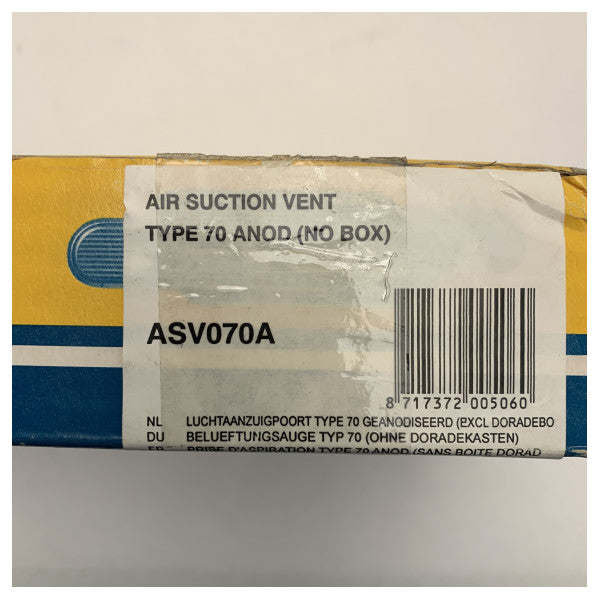 Vetus Marine Air Ventilgitter Typ 70 anodisiertes Aluminium � lamelliert ASV 70