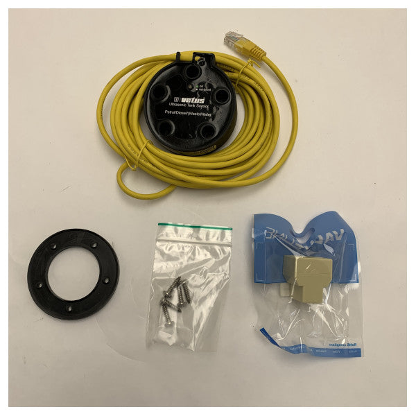 Digital Vetus ultraljudsvätskenivåsensor bussgränssnitt 12/24 V