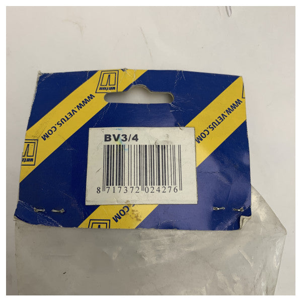 Vetus неръждаема стомана морски проходен фитинг 3/4 инча за лодки и яхти - BV3/4