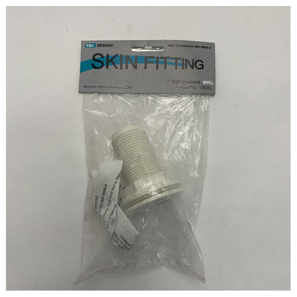 TruDesign ajuste Tru-Hull atornillado recubierto de blanco de 1 pulgada - 1253C