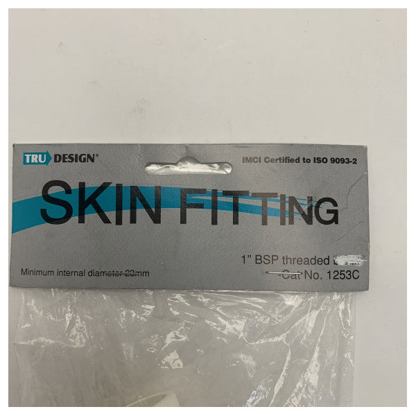 TruDesign Schraubbare Tru-Hull-Befestigung weiß beschichtet 1 Zoll - 1253C