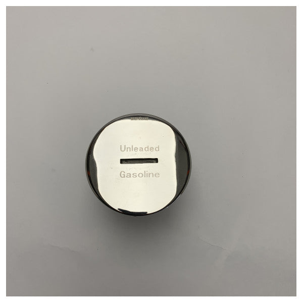 Vetus Stainless Steel Fuel Filler Cap 38mm għal Gasoline mhux imħallat - CAPG38S