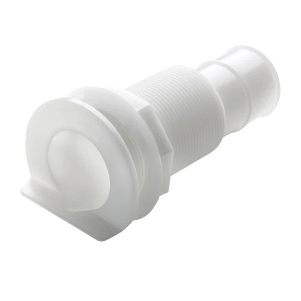 Vetus THRH19L Marine Tru-Hull Coupling with L flange white 19 mm