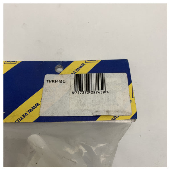Acoplamento Vetus THRH19L Marine Tru-Hull com flange L branca 19 mm