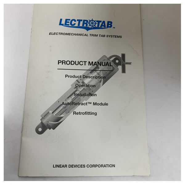 Lectrotab KAF9X18 Elektrisches Trimmsystem für Boote